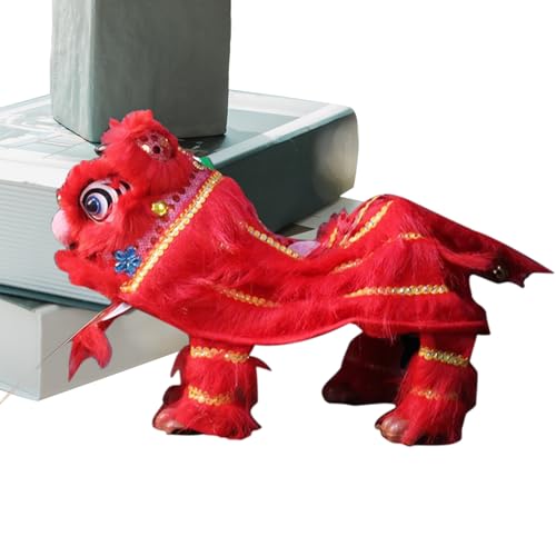 Erconsso Fadenpuppe Mit Stock | Löwentanz Traditionelle Chinesische Marionette Mit Faden Und Stab - Handgefertigtes Kunsthandwerk Spielzeug Für Feste Heimunterhaltung Kunst | Lokale Erconsso Fadenpuppe Mit Stock | Löwentanz Traditionelle Chinesische Marionette Mit Faden Und Stab - Handgefertigtes Kunsthandwerk Spielzeug Für Feste Heimunterhaltung Kunst | Lokale von Erconsso
