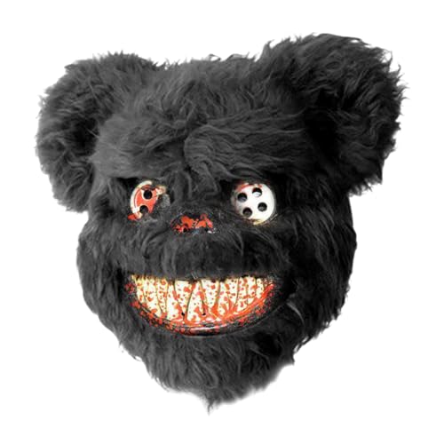 Erconsso Furchterregende Halloween Maske | Schreien Bär Kopfschmuck | Festliches Grusel Cosplay Zubehör Kopfschmuck Für Kinder Und Erwachsene Zu Karneval Halloween Maskenball Erconsso Furchterregende Halloween Maske | Schreien Bär Kopfschmuck | Festliches Grusel Cosplay Zubehör Kopfschmuck Für Kinder Und Erwachsene Zu Karneval Halloween Maskenball von Erconsso