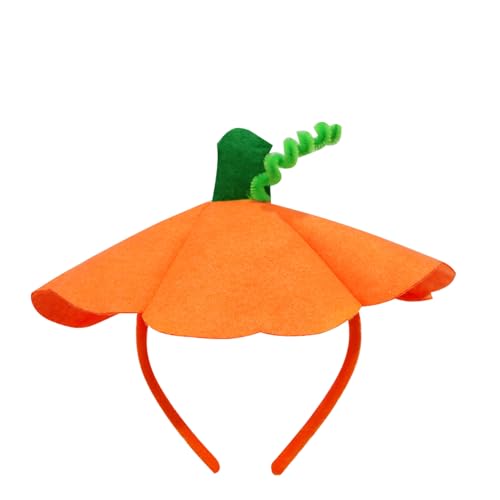 Erconsso Kürbis-Stirnbänder für Frauen, Halloween-Kürbis-Haarschmuck, niedlicher Halloween-Haarreifen, kreatives Stirnband für Party-Maskerade Erconsso Kürbis-Stirnbänder für Frauen, Halloween-Kürbis-Haarschmuck, niedlicher Halloween-Haarreifen, kreatives Stirnband für Party-Maskerade von Erconsso