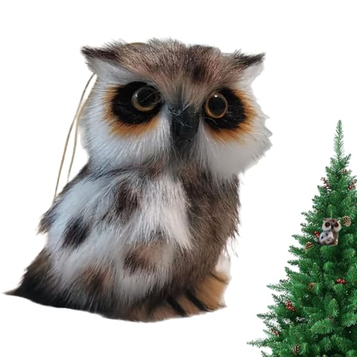 Erconsso Kuscheule | Süße Kuscheltiere - Mit Lebensechten Augen Und Aufhängebändchen Als Dekofigur Für Kinder Zimmer Halloween Party Erconsso Kuscheule | Süße Kuscheltiere - Mit Lebensechten Augen Und Aufhängebändchen Als Dekofigur Für Kinder Zimmer Halloween Party von Erconsso