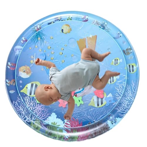 Erconsso Wassermatte für Babys, Wasserspielmatte - Sichere Wasserspielmatte „Bauchzeit“ Niedliche Wasserspielmatte „Bauchzeit“ - Wasserspielmatte für den Sommer, drinnen und draußen, Eltern-Kind-Zeit von Erconsso