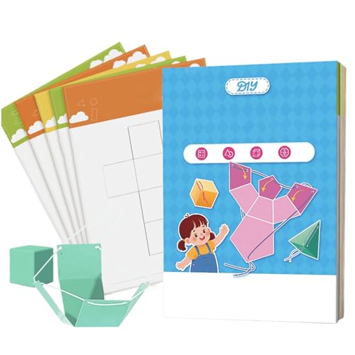 Erconsso Ziehfaden Geometriebuch | Interaktives Mathematikmodell | Praktisches Lernspiel Mit Geometriemodellen Für Klassenzimmer Lehrmittel Und Unterrichtsförderung Erconsso Ziehfaden Geometriebuch | Interaktives Mathematikmodell | Praktisches Lernspiel Mit Geometriemodellen Für Klassenzimmer Lehrmittel Und Unterrichtsförderung von Erconsso