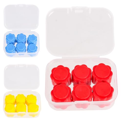 Gonggi Koreanisches Spiel, 3 Boxen, 6 Stück pro Box Gonggi-Steine mit Aufbewahrungstasche Koreanisches Volksspiel Lustiges koreanisches traditionelles Spielspiel für Hand-Augen-Koordinationstraining von Erconsso