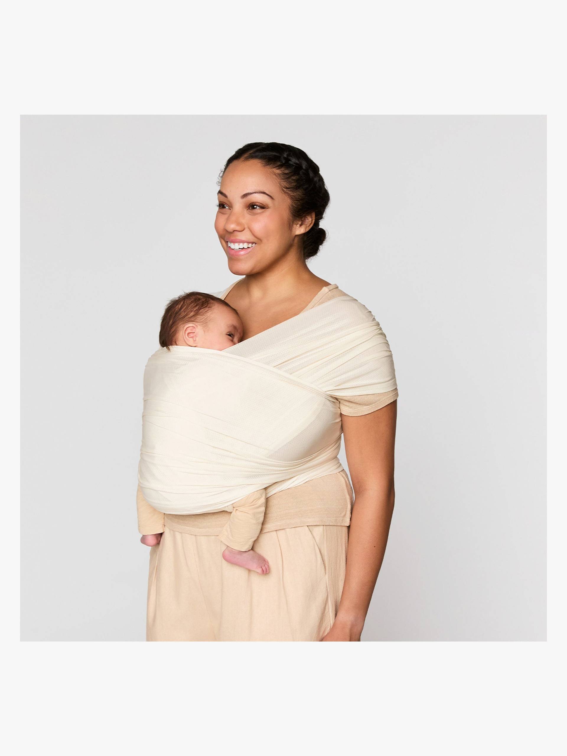 Ergobaby Aura Wrap Mesh Tragetuch, Cream Ergobaby Aura Wrap Mesh Tragetuch, Cream von Ergobaby
