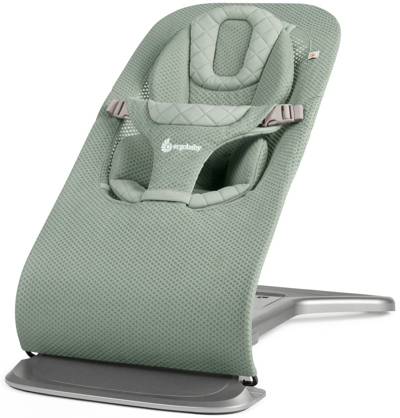 Ergobaby Evolve 3-in-1 Babywippe Mesh, Sage Green von Ergobaby