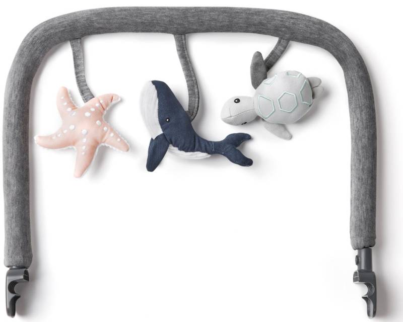 Ergobaby Evolve Spielbogen Ocean Wonders, Charcoal Grey von Ergobaby