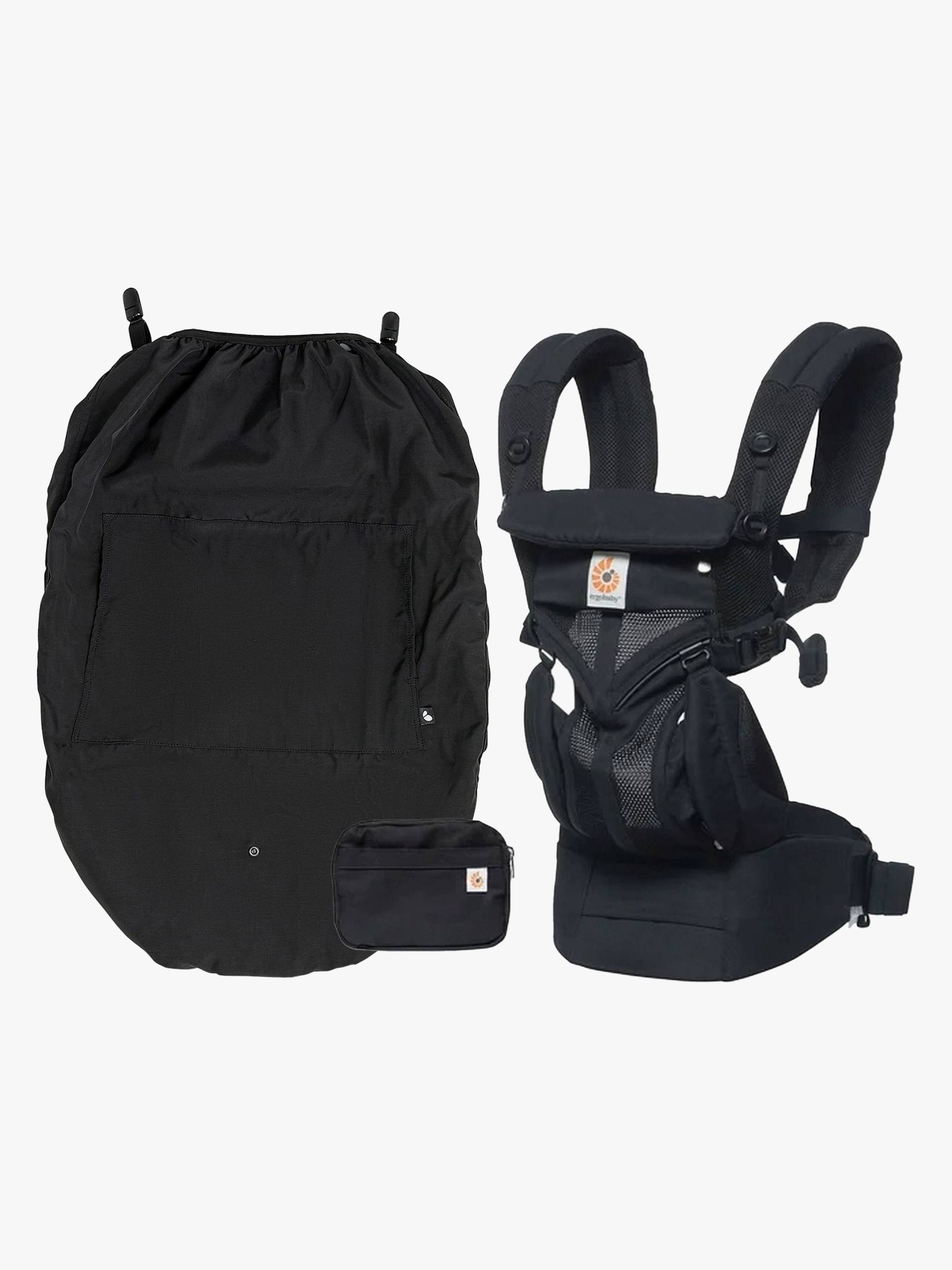 Ergobaby Omni Classic Cool Air Babytrage inkl. Regenüberzug, Schwarz Ergobaby Omni Classic Cool Air Babytrage inkl. Regenüberzug, Schwarz von Ergobaby