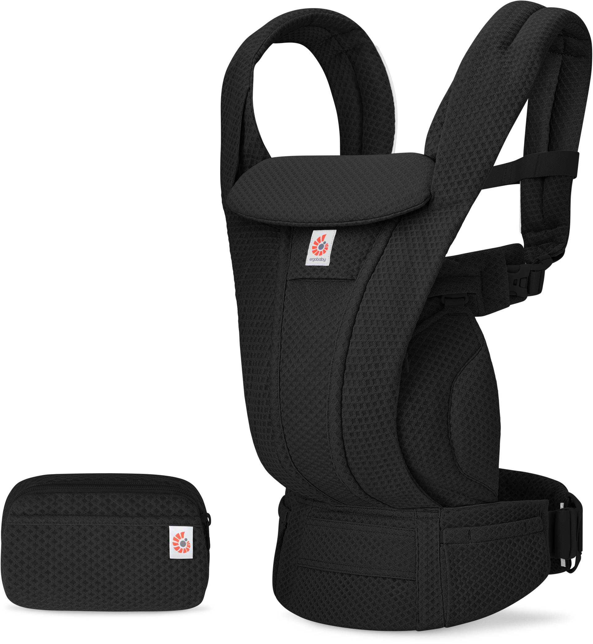 Ergobaby Omni Deluxe Babytrage Mesh, Onyx Black von Ergobaby