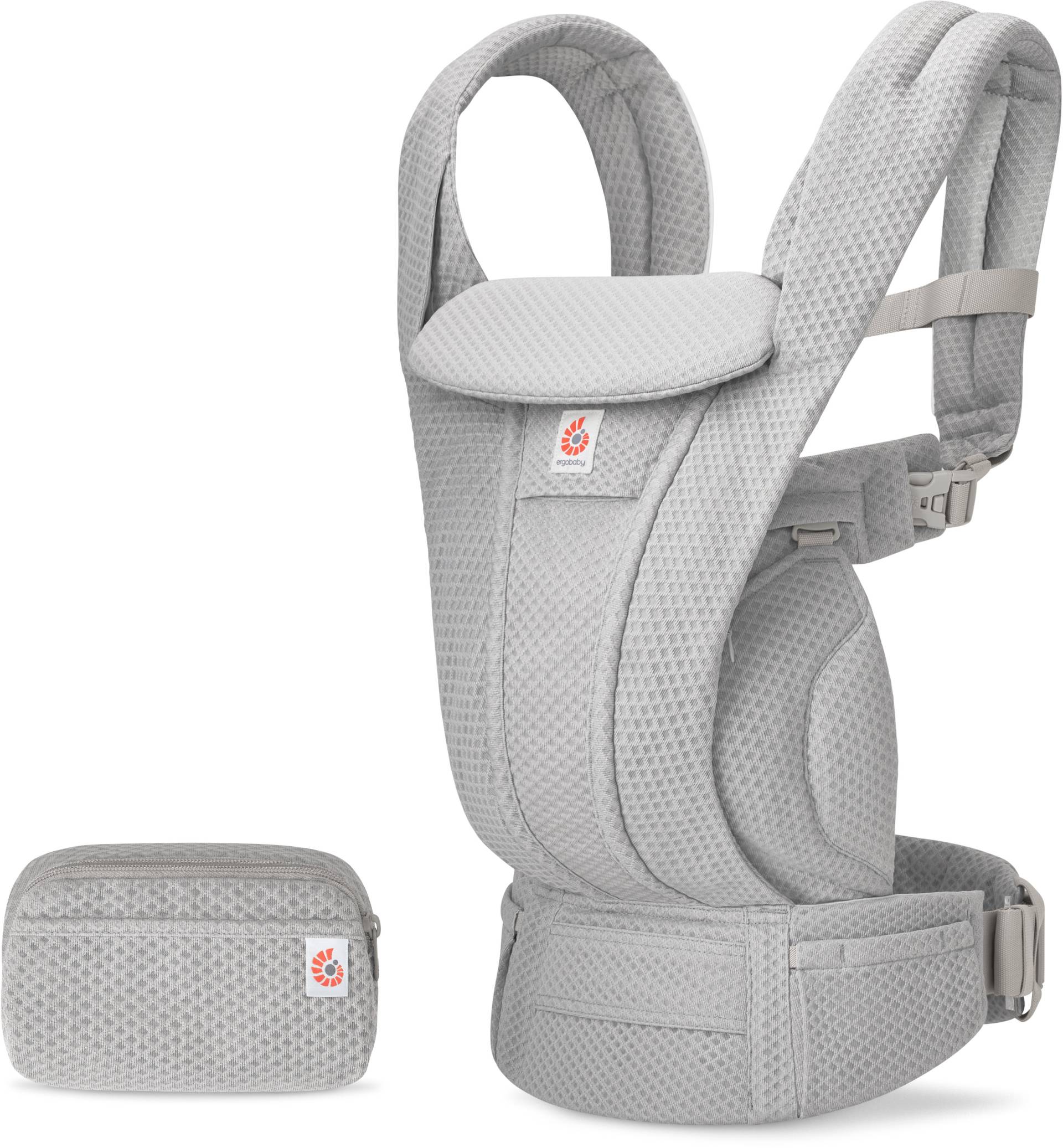 Ergobaby Omni Deluxe Babytrage Mesh, Pearl Grey von Ergobaby