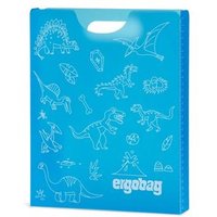 ERGOBAG 00366-30005-10 Heftebox mit Griff Dinosaurier DIN A4 von Ergobag