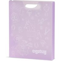 ERGOBAG 00366-40001-10 Heftebox Pferde, lila von Ergobag