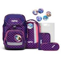 ERGOBAG 00641-900K2-10 pack Schulrucksack-Set PerlentauchBär special edition LUMI, 6-teilig von Ergobag