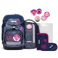 ERGOBAG 00644-90110-10 pack Schulrucksack-Set Bärlaxy special edition REFLEX GLOW, 6-teilig von Ergobag