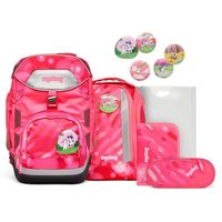 ERGOBAG 00645-90160-10 pack Schulrucksack-Set KuntBärbuntes Einhorn special edition NEO, 6-teilig von Ergobag