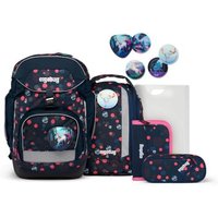 ERGOBAG 01033-90149-10 pack Schulrucksack-Set REFLEX GLOW PhantBärsiewelt, 6-teilig von Ergobag