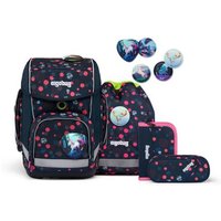 ERGOBAG 01036-90149-10 cubo Schulrucksack-Set REFLEX GLOW PhantBärsiewelt, 5-teilig von Ergobag