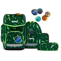 ERGOBAG 01036-90196-10 cubo Schulrucksack-Set LUMI Bärtastisch, 5-teilig von Ergobag