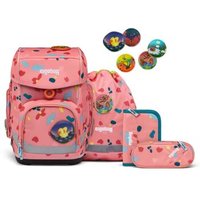 ERGOBAG 01036-90197-10 cubo Schulrucksack-Set regular ZitronenfaltBär, 5-teilig von Ergobag