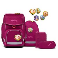 ERGOBAG 01037-40083-10 cubo Schulrucksack-Set ECO HERO WaldzauBär, 5-teilig von Ergobag