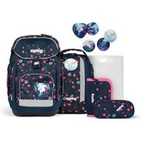 ERGOBAG 01073-90149-10 maxi Schulrucksack-Set REFLEX GLOW PhantBärsiewelt, 6-teilig von Ergobag