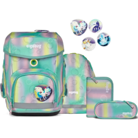 ERGOBAG 01212-90280-10 Cubo 5-teiliges Schulrucksack-Set ZauBärwelt, mint von Ergobag