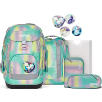 ERGOBAG 01299-90280-10 Maxi 6-teiliges Schulrucksack-Set ZauBärwelt, mint von Ergobag