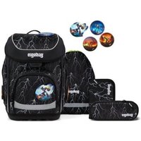 ERGOBAG 01510-900Z6-10 Schulranzen-Set Super ReflektBär cubo, Weiß, Schwarz ERGOBAG 01510-900Z6-10 Schulranzen-Set Super ReflektBär cubo, Weiß, Schwarz von Ergobag