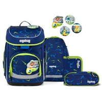 ERGOBAG 01510-90352-10 Schulranzen-Set SpitzenreitBär cubo, Blau ERGOBAG 01510-90352-10 Schulranzen-Set SpitzenreitBär cubo, Blau von Ergobag