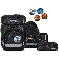 ERGOBAG 01518-900Z6-10 Schulranzen-Set Super ReflektBär cubo light, Weiß, Schwarz ERGOBAG 01518-900Z6-10 Schulranzen-Set Super ReflektBär cubo light, Weiß, Schwarz von Ergobag