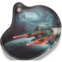 ERGOBAG ERG-LED-002-007 Blinkie-Klettie Weltraumflitzer, mehrfarbig von Ergobag