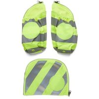 ERGOBAG ERG-STR-002-103 Gelb Fluo Seitentaschen Zip-Set mit Reflektorstreifen von Ergobag