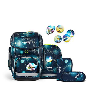 Ergobag Cubo RaumfahrBär Schulranzen Set von Ergobag