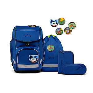 Ergobag Cubo WaldmonstBär Schulranzen-Set von Ergobag