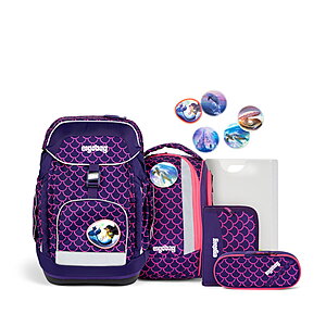 Ergobag Maxi PerlentauchBär Schulrucksack Set von Ergobag