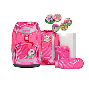 Ergobag Pack KuntBärbuntes Einhorn Schulrucksack-Set von Ergobag