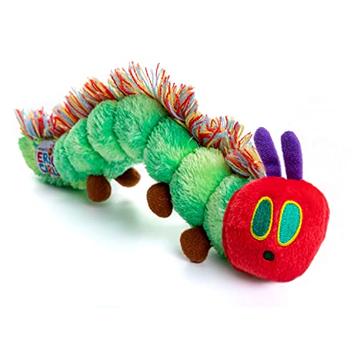 Joy Toy 962110 - Kleine Raupe Nimmersatt Plüsch 26 cm von Eric Carle