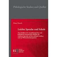 Leichte Sprache und Schule von Erich Schmidt Verlag