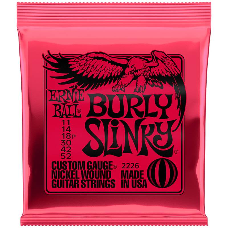 Ernie Ball Burly Slinky 2226 .011-052 Saiten E-Gitarre von Ernie Ball