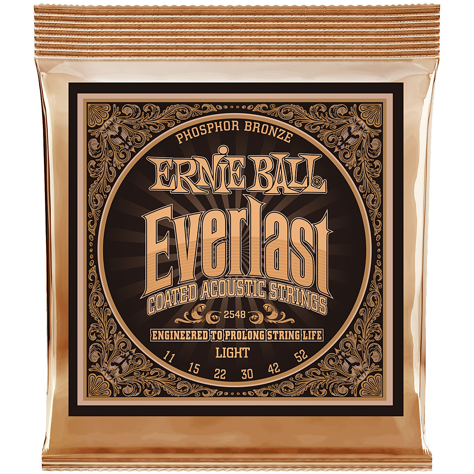 Ernie Ball Everlast Light Phosphor Bronze EB2548 011-052 Saiten von Ernie Ball