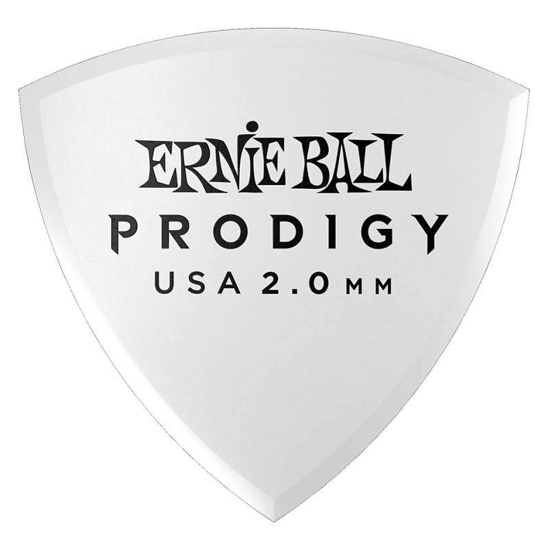 Ernie Ball Prodigy Shield 2mm White (6 Pack) Plektrum Ernie Ball Prodigy Shield 2mm White (6 Pack) Plektrum von Ernie Ball