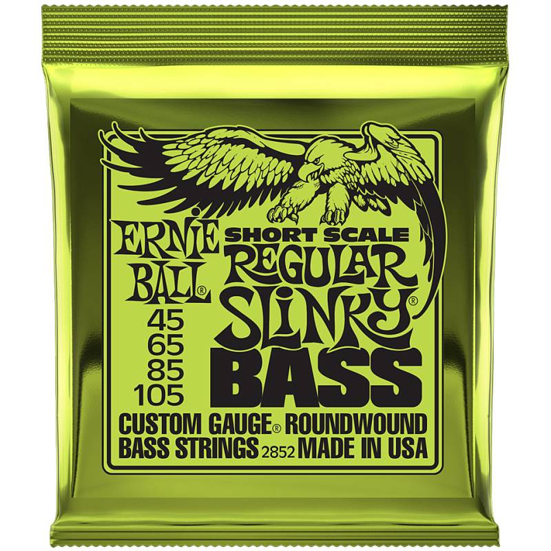 Ernie Ball Regular Slinky Bass 2852 .045-105 Short Scale Saiten E-Bass von Ernie Ball