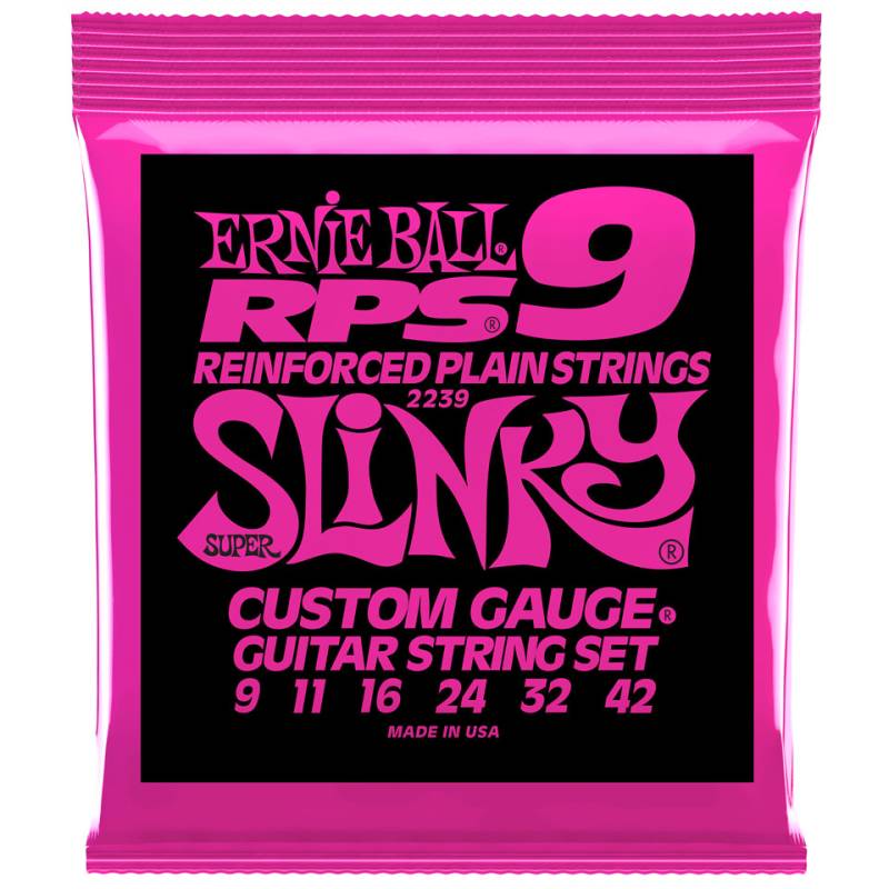 Ernie Ball Super Slinky RPS 2239 .009-042 Saiten E-Gitarre von Ernie Ball