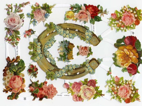 Glanzbilder EF 7200 Blumen Hufeisen Glanzbilder EF 7200 Blumen Hufeisen von Ernst Freihoff GmbH