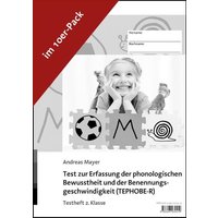 Test zur Erfassung der phonologischen Bewusstheit und der Benennungsgeschwindigkeit (TEPHOBE-R) von Ernst Reinhardt Verlag