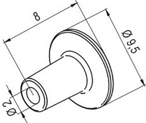 Ersa 0472AR Heißluftdüse Spitzen-Größe 2mm Spitzen-Länge 8mm Inhalt 1St. von Ersa