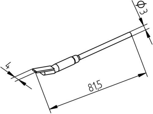 Ersa Entlötspitze Spitzen-Größe 4mm Inhalt 2St. von Ersa