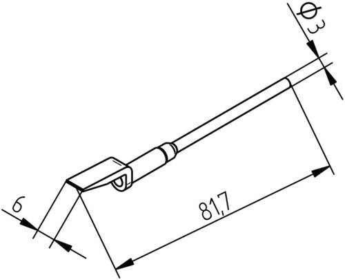 Ersa Entlötspitze Spitzen-Größe 6mm Inhalt 2St. von Ersa