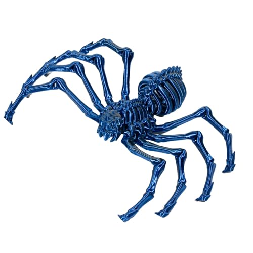 Halloween Fidget Spider - 3D-Printed Spider Toy | Articulated Fake Spider Figures | Joint Movable Retractable Spider | Mystery Spider 3D Articulated Spider Adults Executive Desk Toys For Klassenzimmer von EsEico