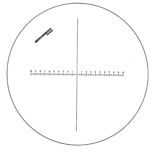 Eschenbach 115201 Präzisionsskala Linsengröße: (Ø) 23mm von Eschenbach