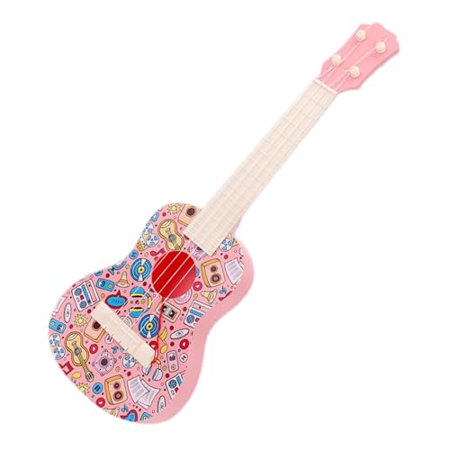 Kindergitarren-Spielzeug-Ukulele-Modell für Kleinkinder, kleine Gitarre für Kinder, Kinder Lernen Gitarrenspielzeug, Klassische Musikinstrumente für Mädchen und Jungen im Alter von 3–5 Jahren von Esncddym